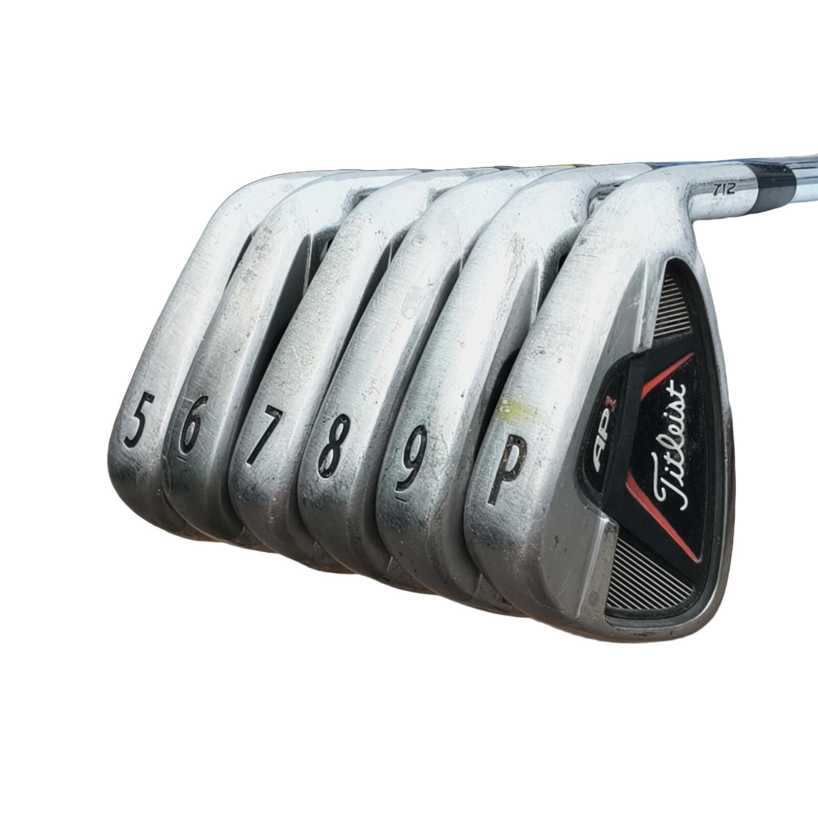 Titleist AP2 712 IJzerset / 5-PW / Flex Regular / Staal 3/7
