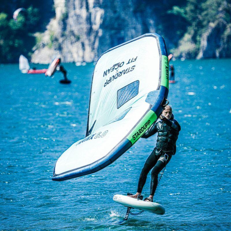 F2 Wingfoil Set - 5m2 Wing + Mid-Length 160 L Board + Carbon Foil 2000 cm² 4/7