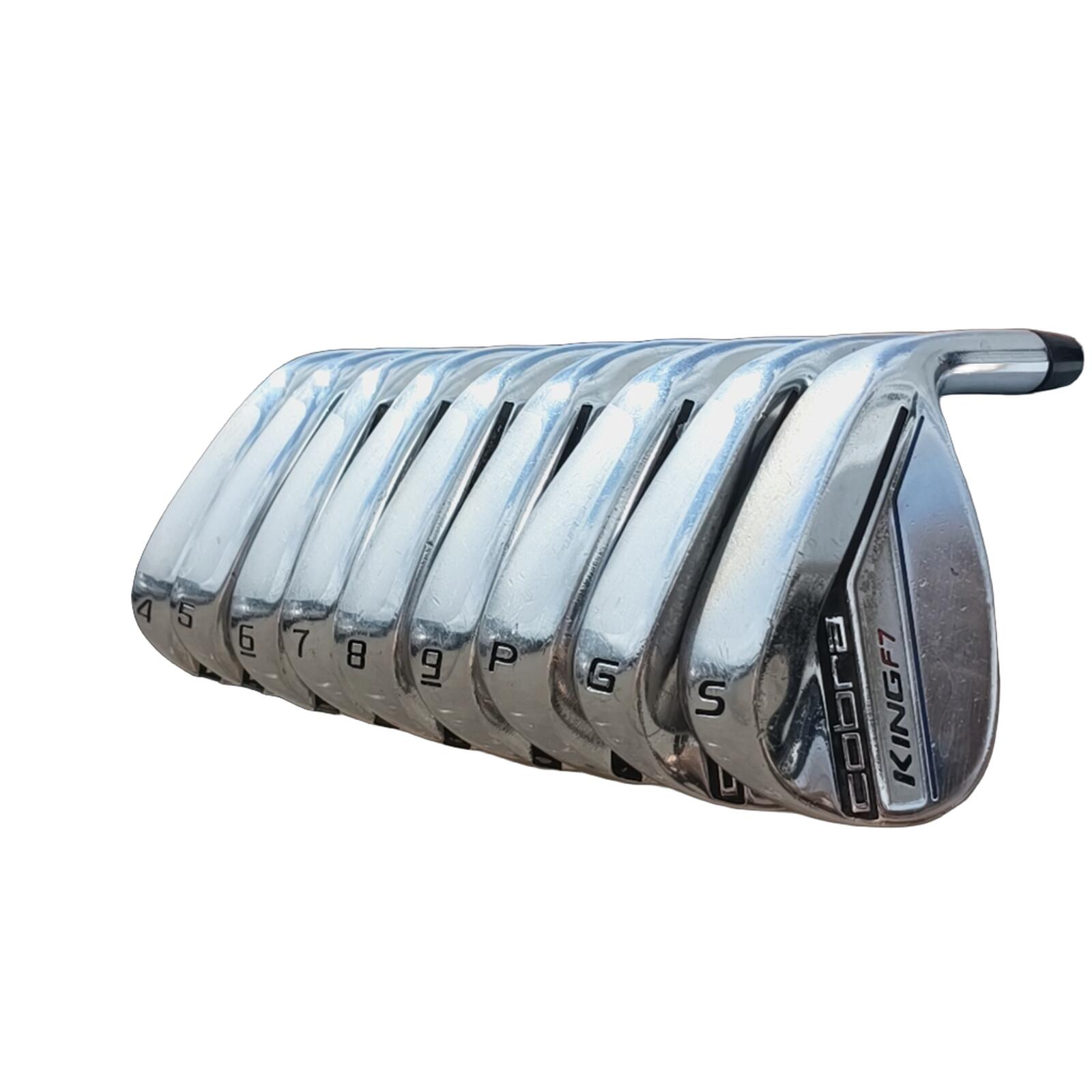 Cobra King F7 OneLength IJzerset / 4-PW+GW+SW / Flex Regular / Staal 3/7