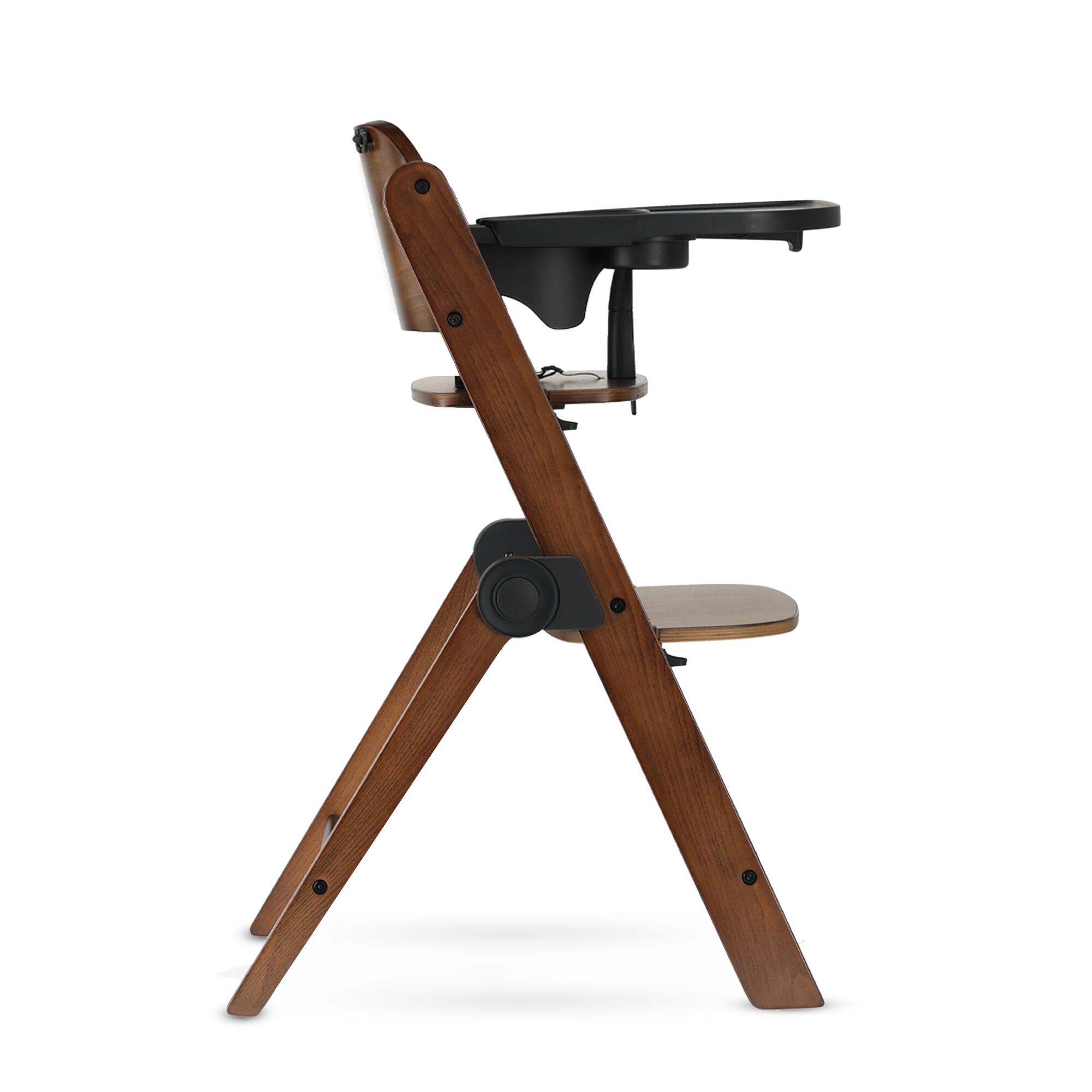 Cadeira de Papa Odin com Espreguiçadeira - Castanho Escuro/Cinzento Claro 9/10