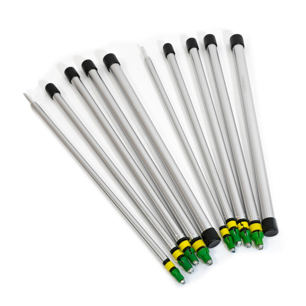 Teleskopstangen PocketPoles UL 5-teilig - Fünfteilige Tarpstangen 5/7