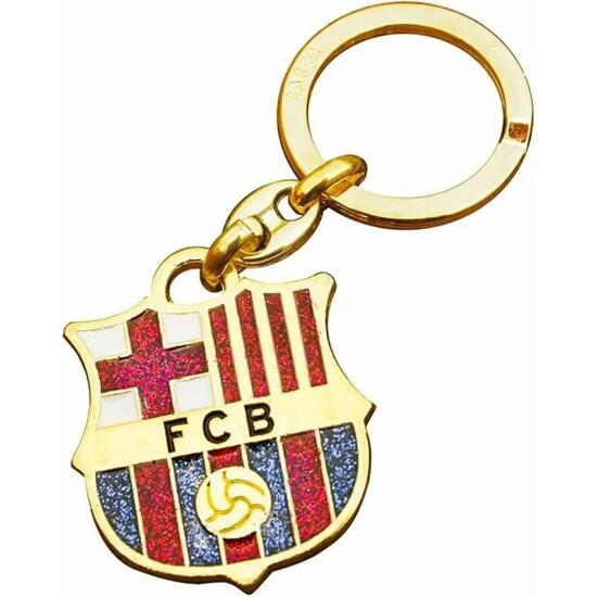 FC Barcelona brelok herb oryginalny na licencji złoty