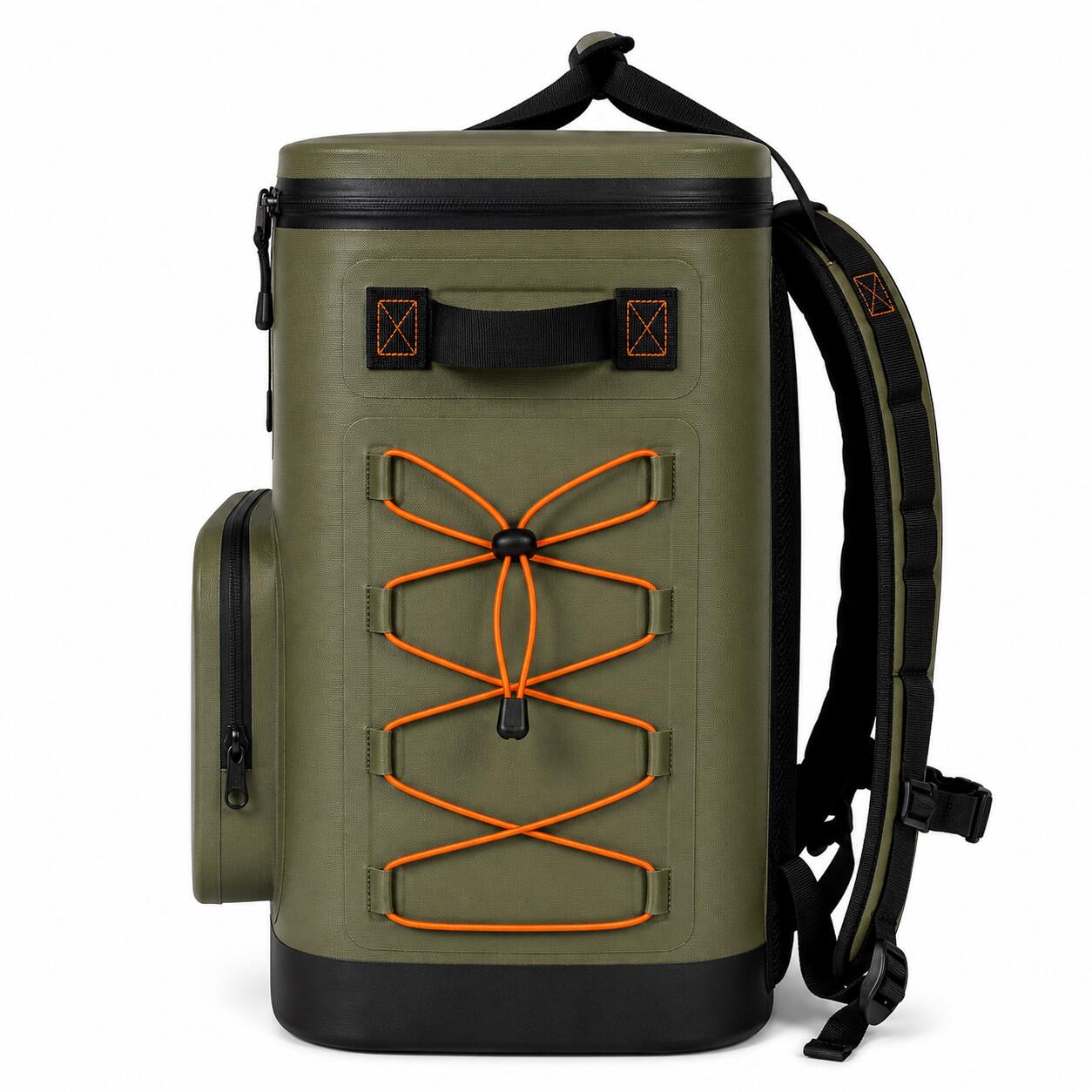 Zaino termico 30L impermeabile per campeggio, SUP e barca 3/8