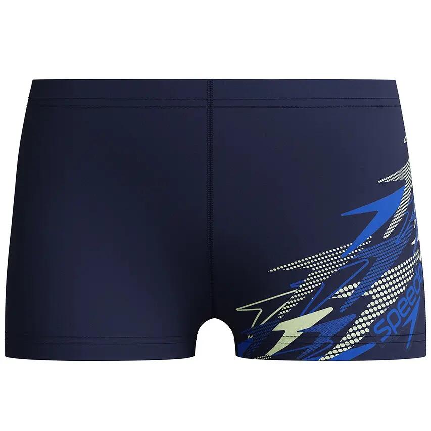 Kids Medley Logo Aquashort Blauw 2/4