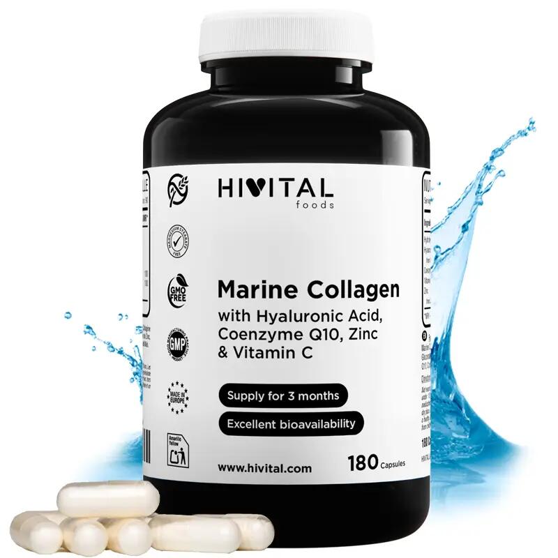 Collagen with Hyaluronic Acid | 180 capsules