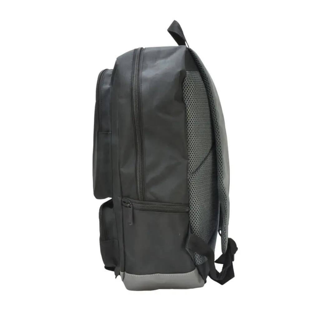 Mochila Wednesday Nevermore a Rayas Gris y Negro 3/3