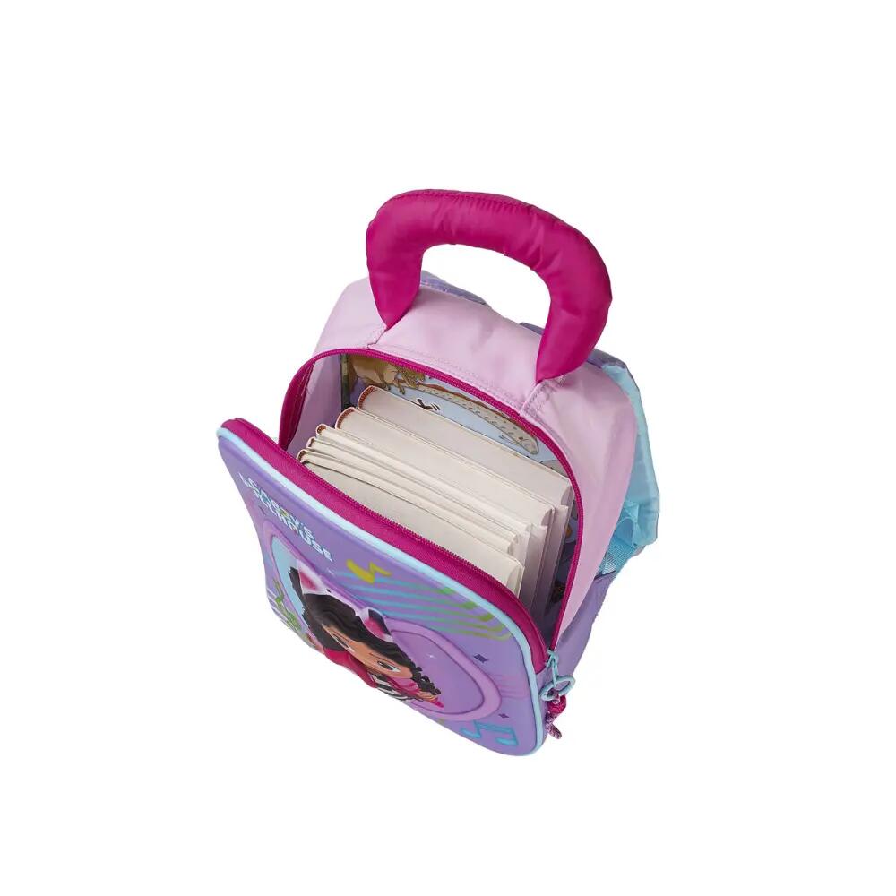 Mochila Guardería 3D Gabbys Dollhouse Karaoke 32 CM 3/3