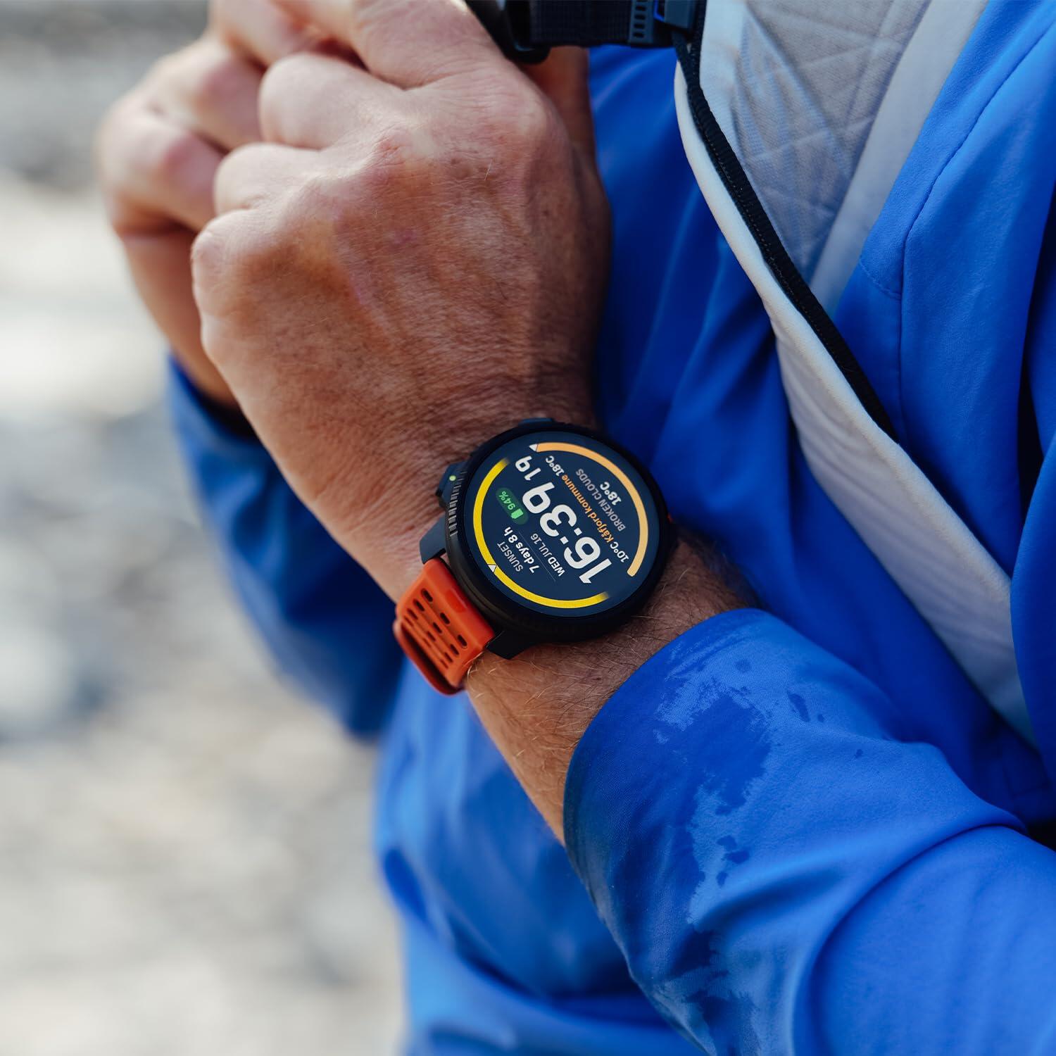 22 ATH9 Silicone Strap Canyon Orange S+M 3/3