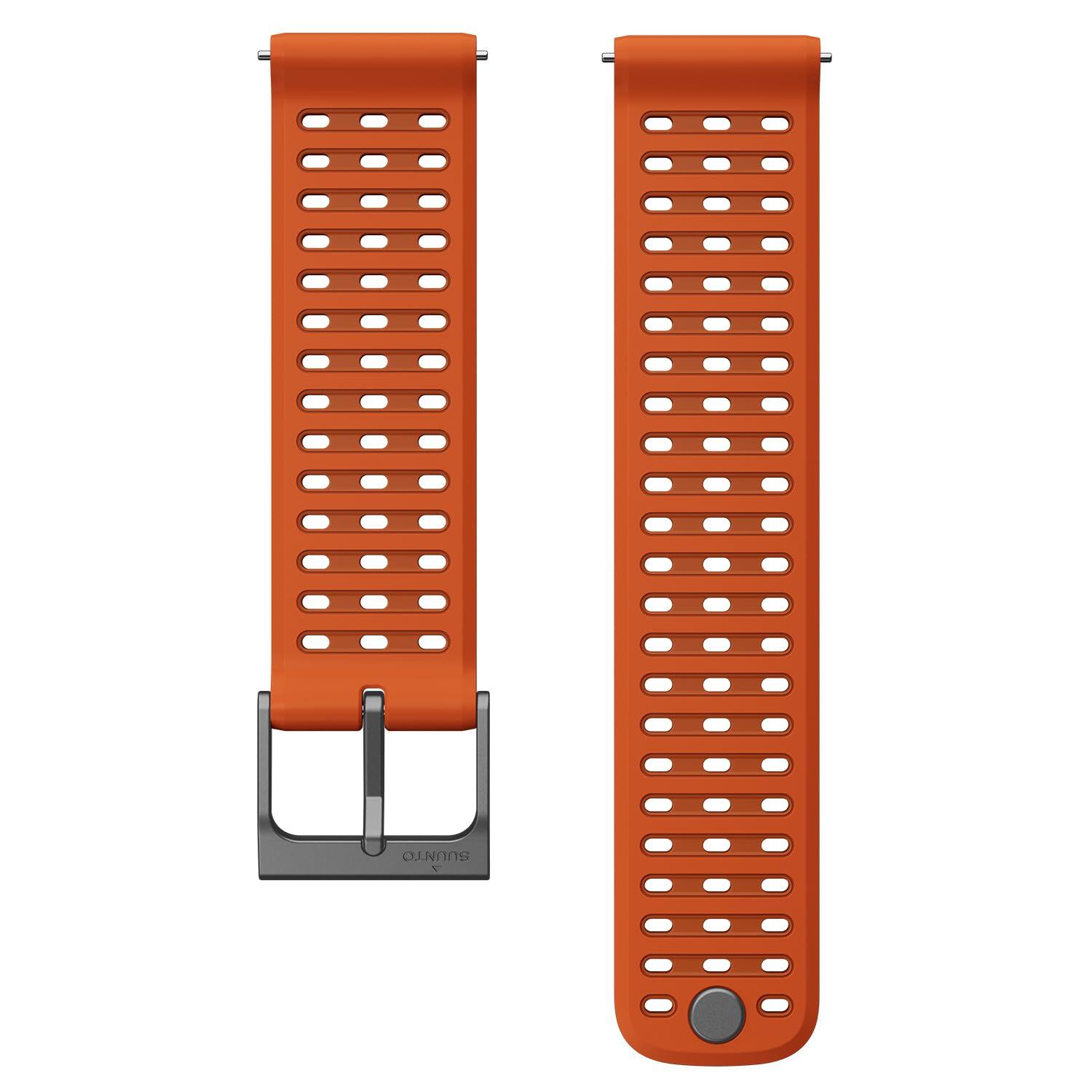 22 ATH9 Silicone Strap Canyon Orange S+M 2/3
