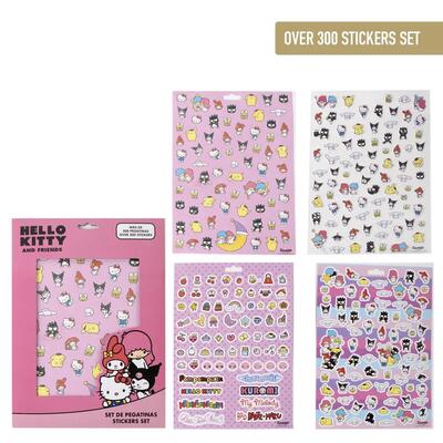 Set di adesivi per bambini di Hello Kitty - Oltre 300 adesivi - Articoli di