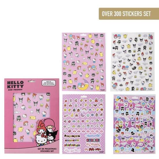 Set di adesivi per bambini di Hello Kitty - Oltre 300 adesivi - Articoli di