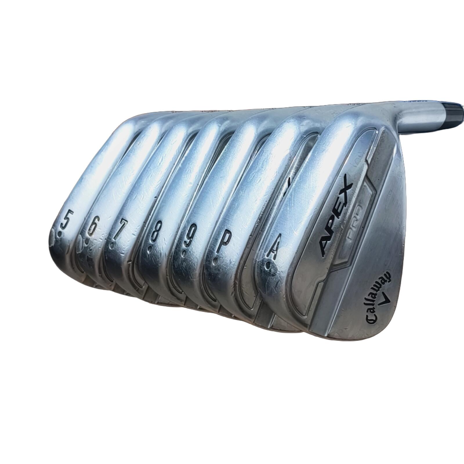 Callaway Apex Pro Forged IJzerset / 5-PW+AW / Flex X-Stiff / Staal 3/7