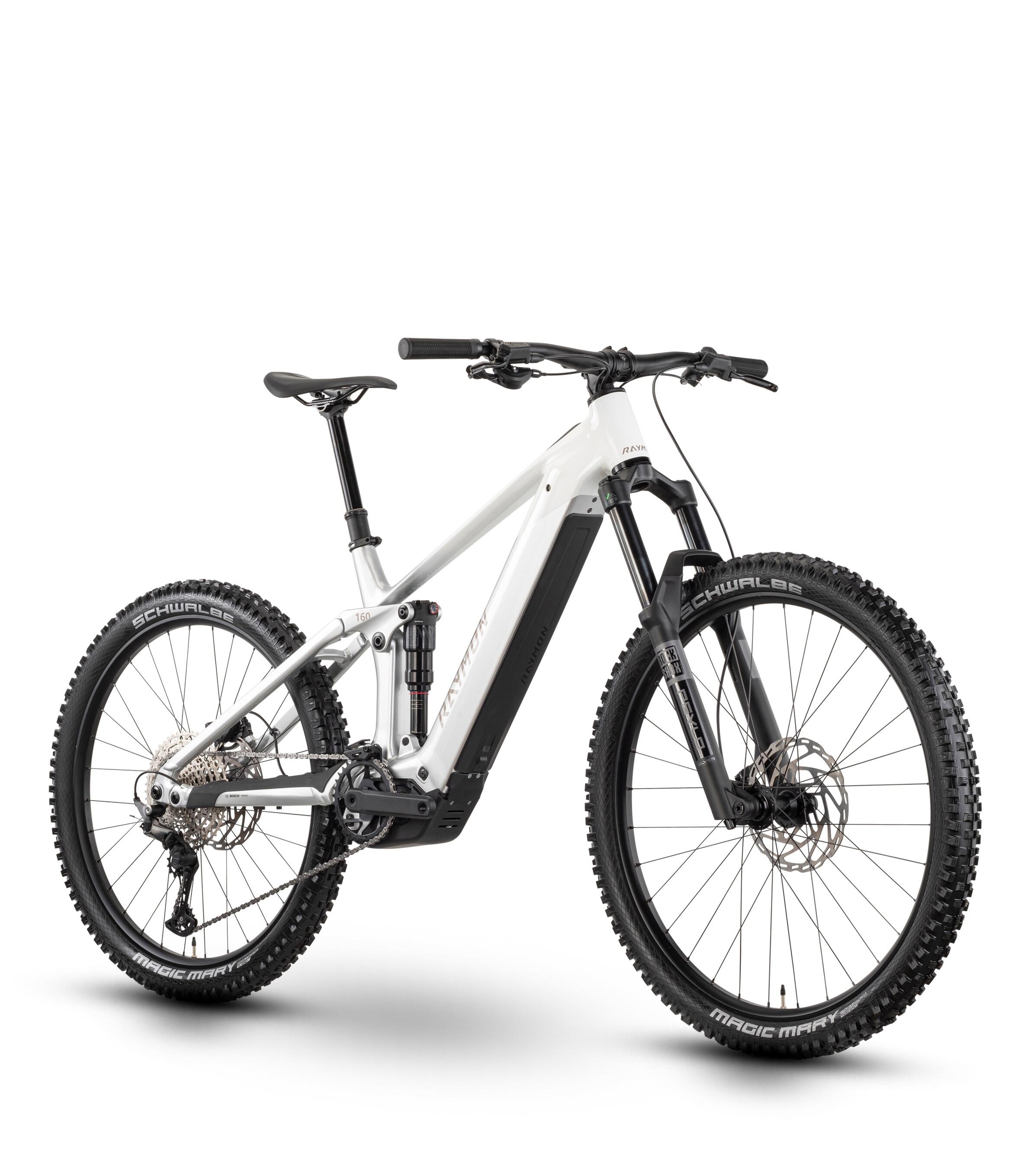 Rower elektryczny Raymon Vamok Comp 29"/27.5" (silver/white) 2/3