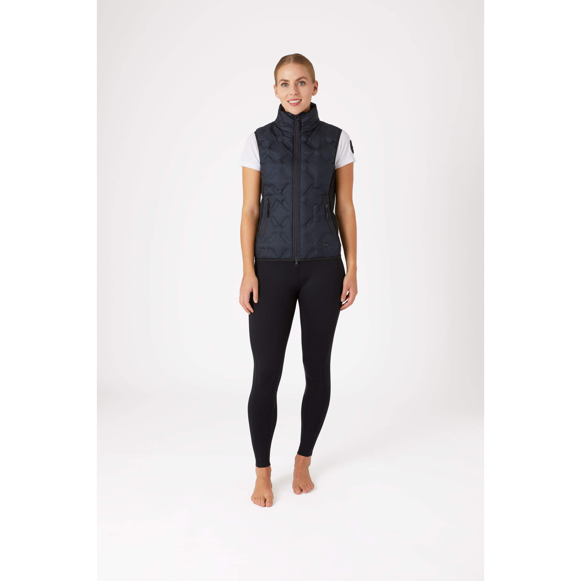 Gilet équitation sans manches femme Horze Shelly 2/5
