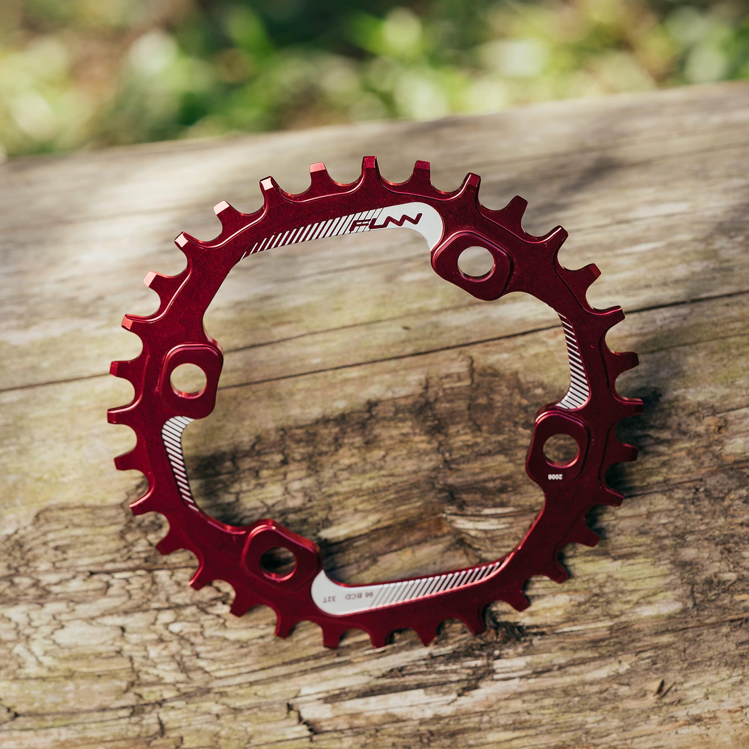 Solo Plateau Étroit et Large pour Chaîne de 9 10 11 12 Vitesse, Compatible avec 2/5