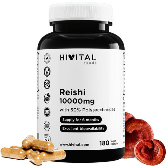 Reishi puro 10000 mg | 180 capsule vegane