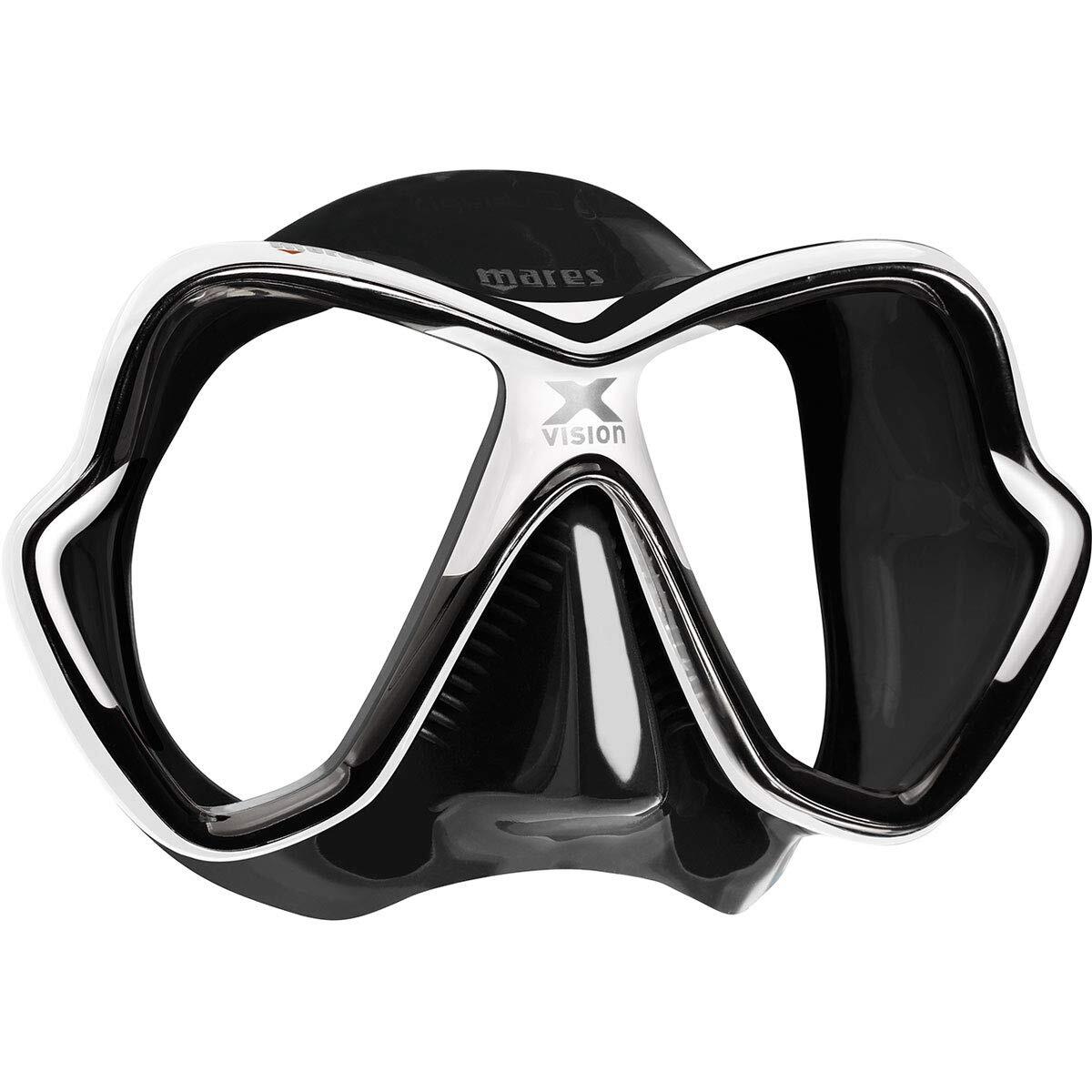 Masque de plongée Unisexe X Vision Taille Unique Blanc/Noir 3/3