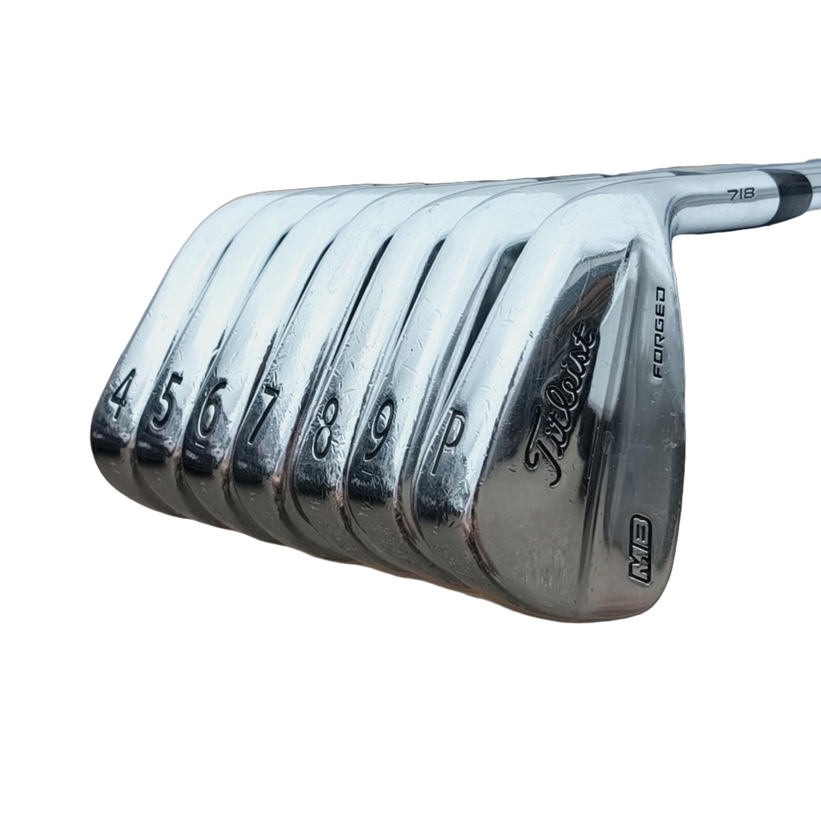 Titleist 718 MB|718 CB IJzerset / 4-PW / Flex X-Stiff / Staal 3/7