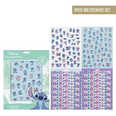 Set di adesivi Stitch Kids - Oltre 300 adesivi multicolore (blu)