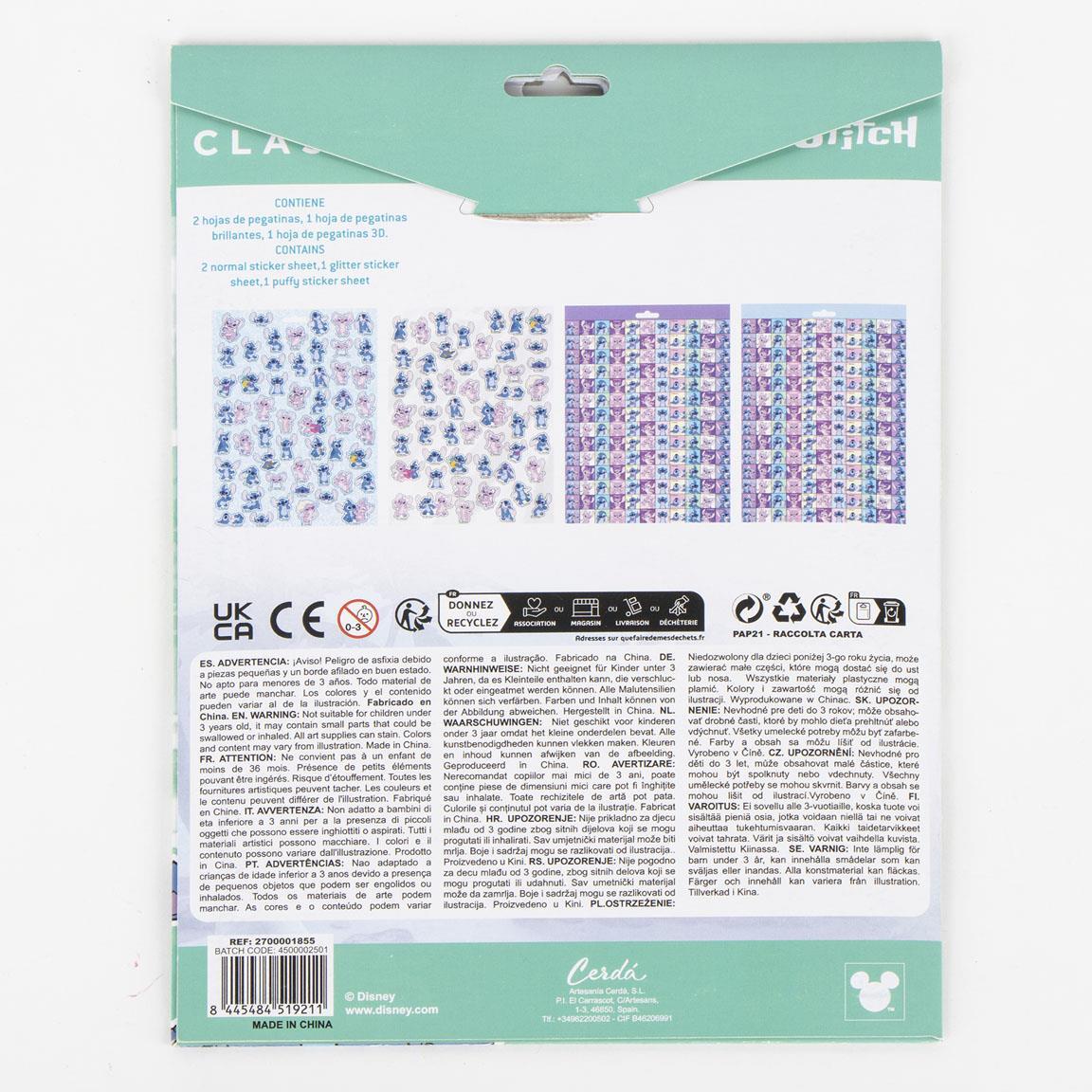 Ensemble d'autocollants Stitch pour enfants - Plus de 300 autocollants 5/5
