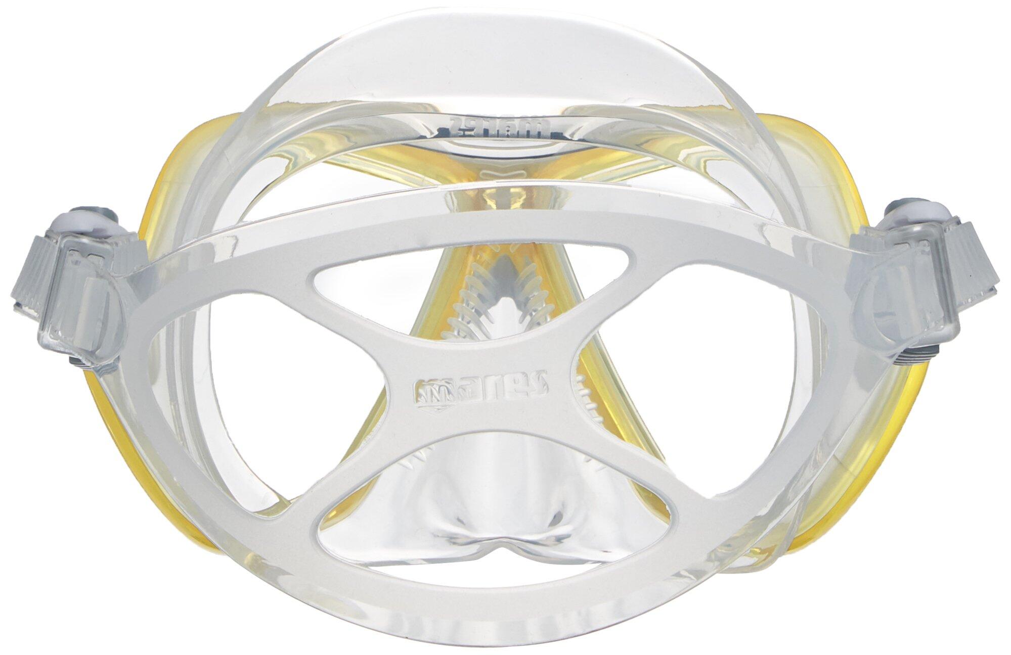 Masque de plongée Unisexe X Vision Taille Unique Yellow/White/Clear 2/3