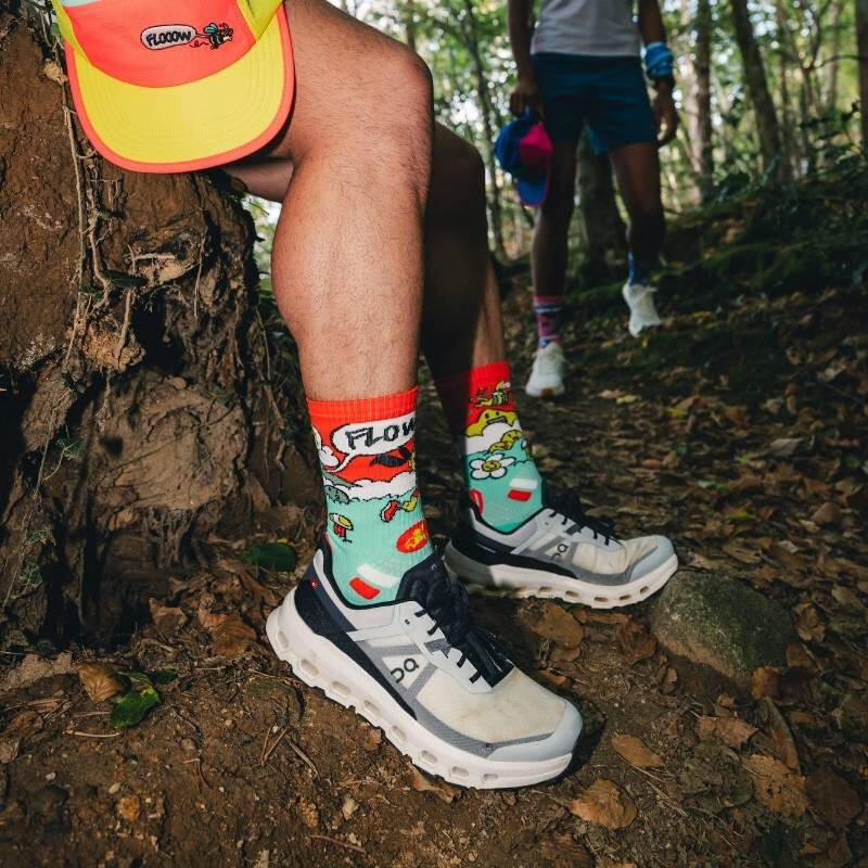 Chaussettes TRAIL ULTRA HIGH FLOWW - Collector DBDB 4/5