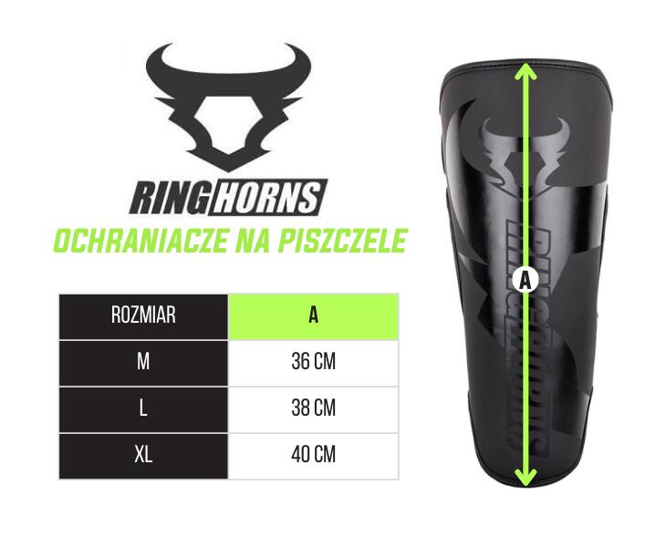 Ringhorns, Charger Protège-Tibias, Homme, XL, Noir/Noir 6/6