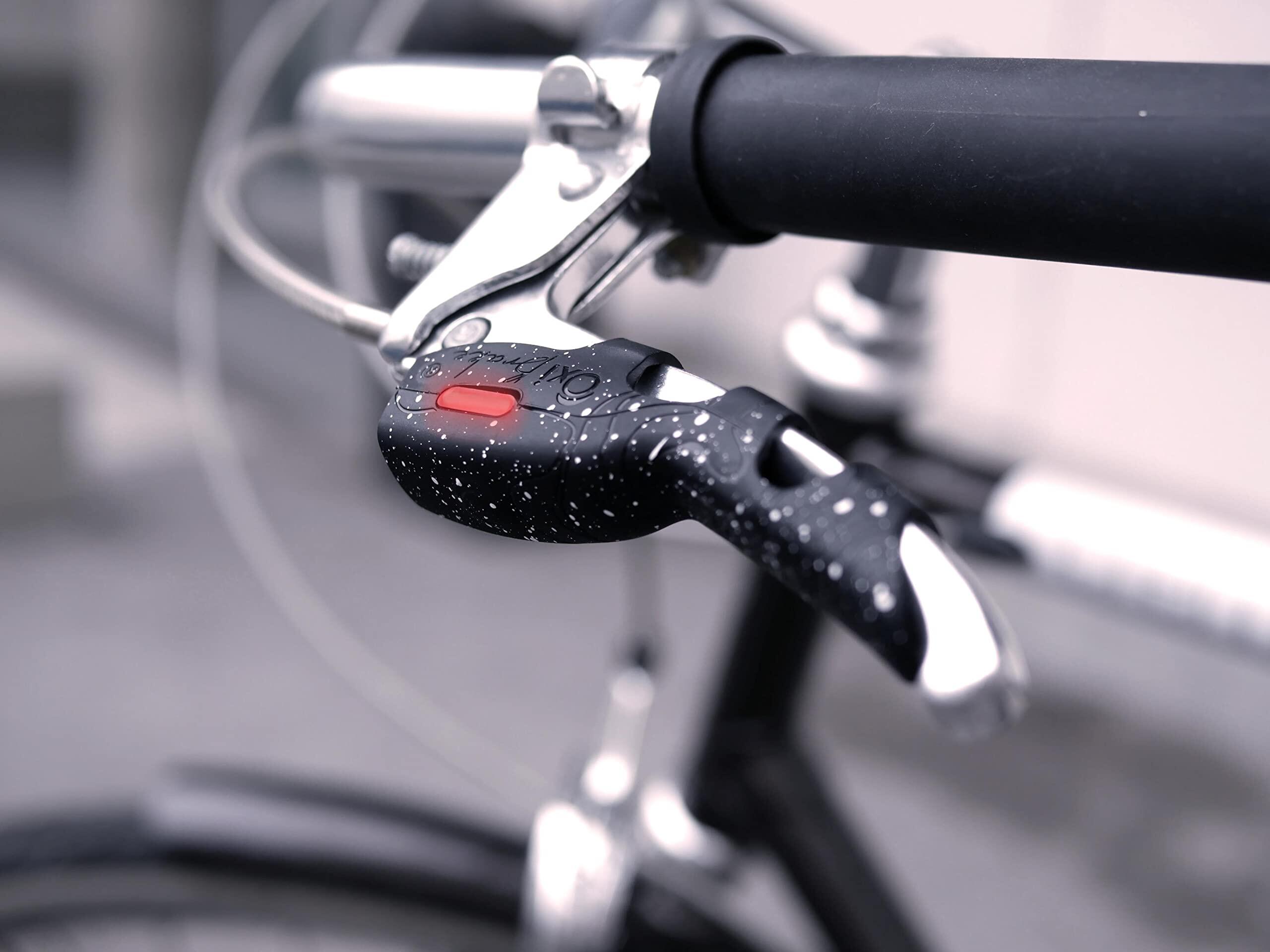 Poignée détecteur de freinage OxiBrake. Appairez-la à un éclairage pour vélo de 5/7