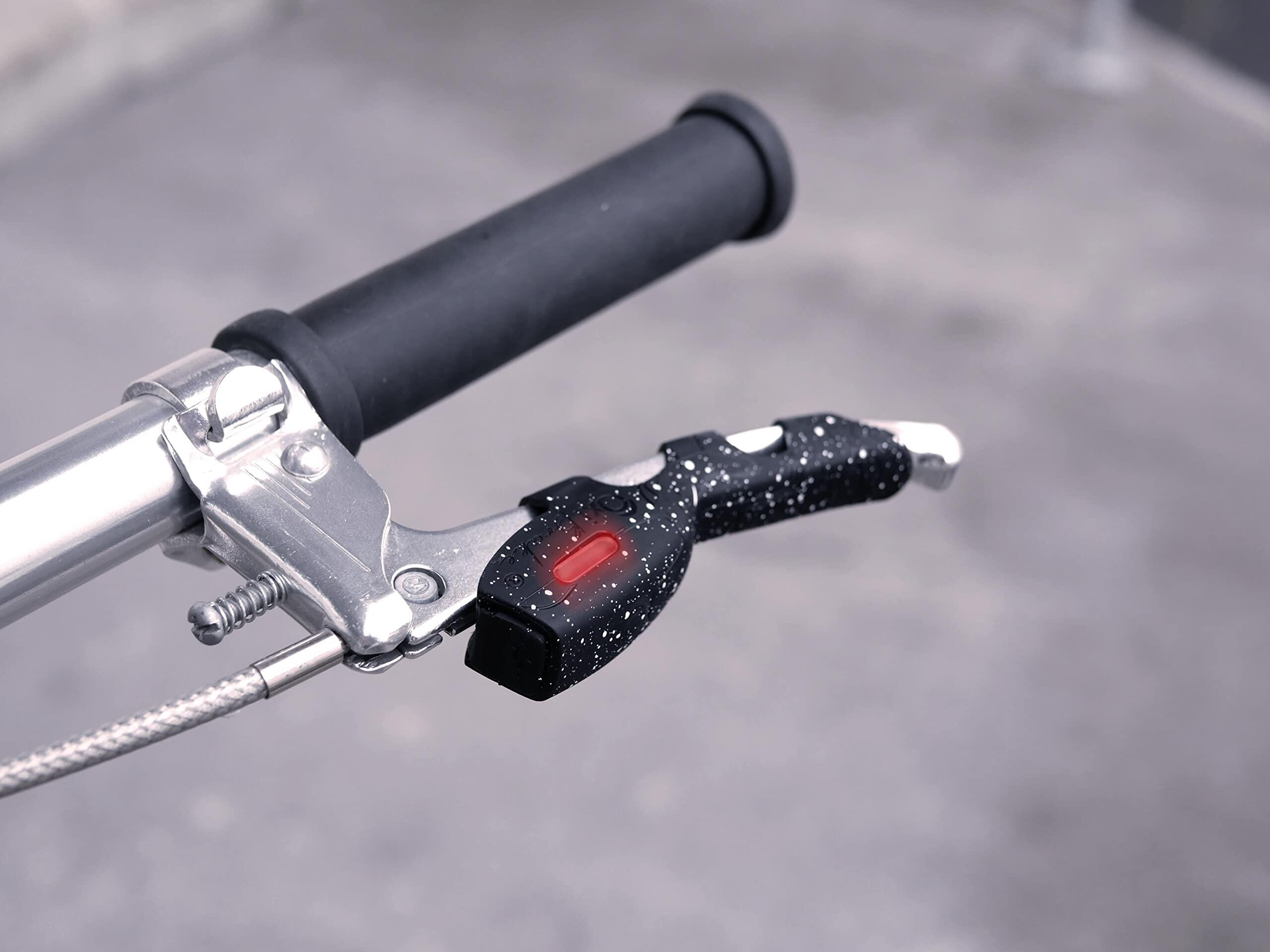 Poignée détecteur de freinage OxiBrake. Appairez-la à un éclairage pour vélo de 2/7