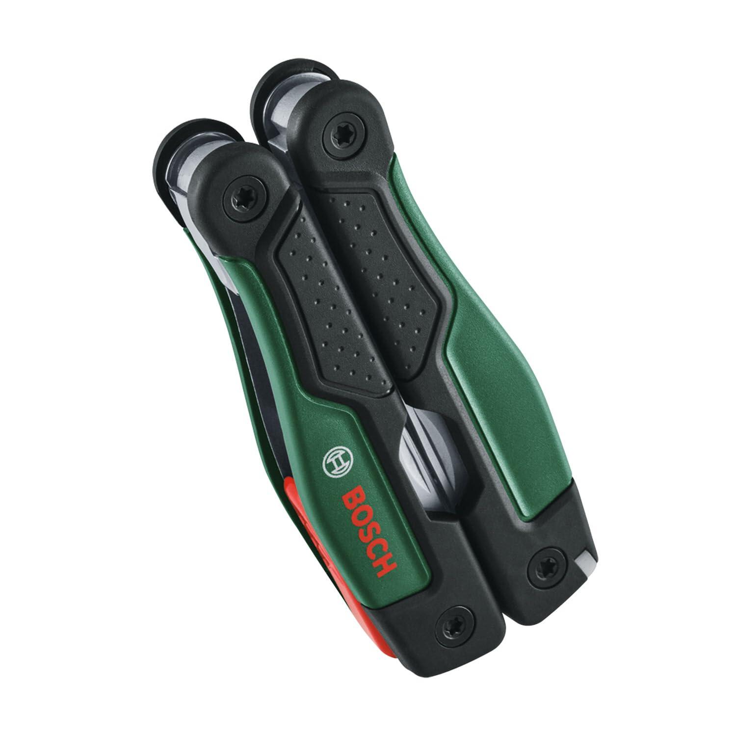 Outil multifonctions 16-en-1 (bricolage, extérieur et camping ; acier inox 6/6