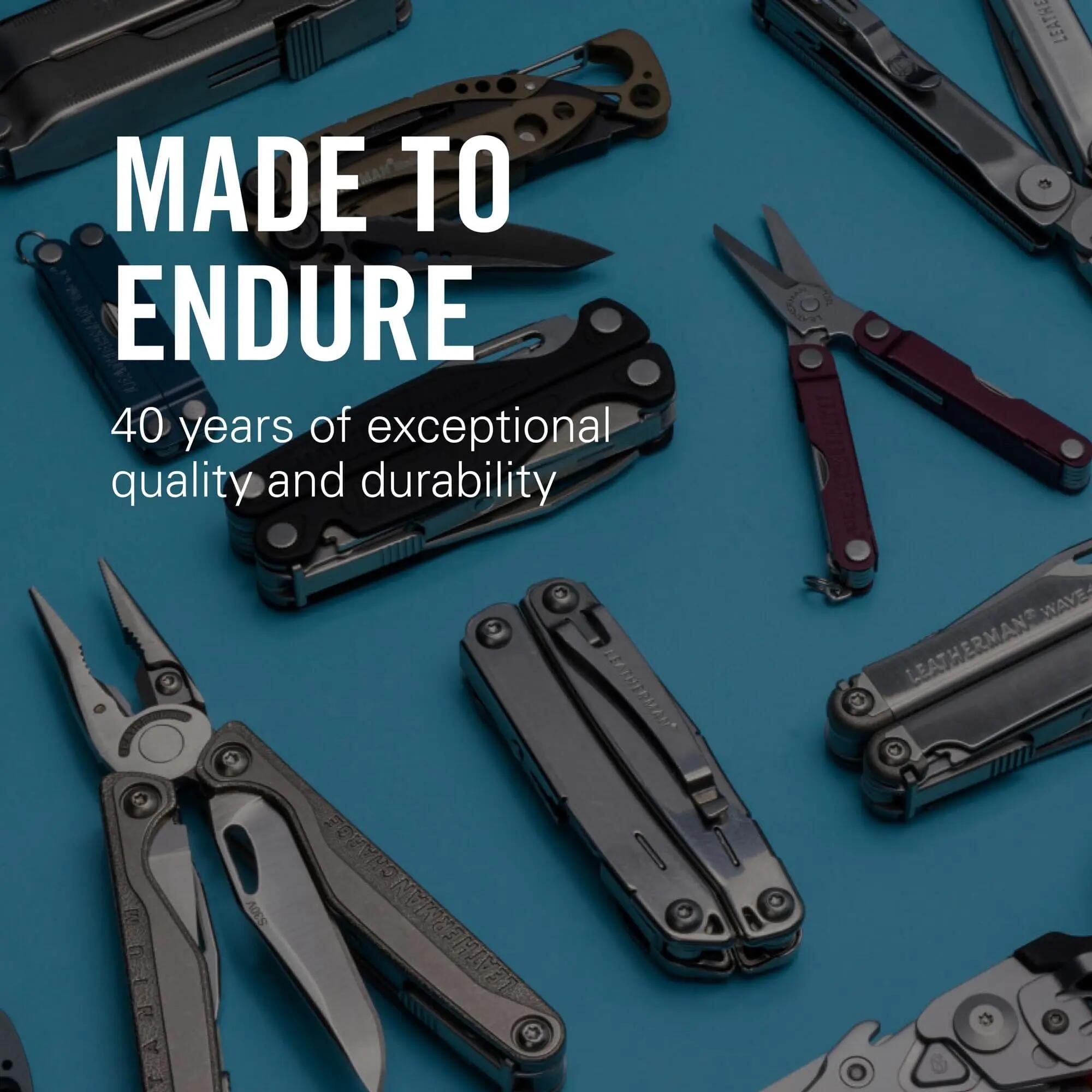 Skeletool CX - Outil Multifonction 7-en-1 pour le Camping et la Survie - Acier 7/7