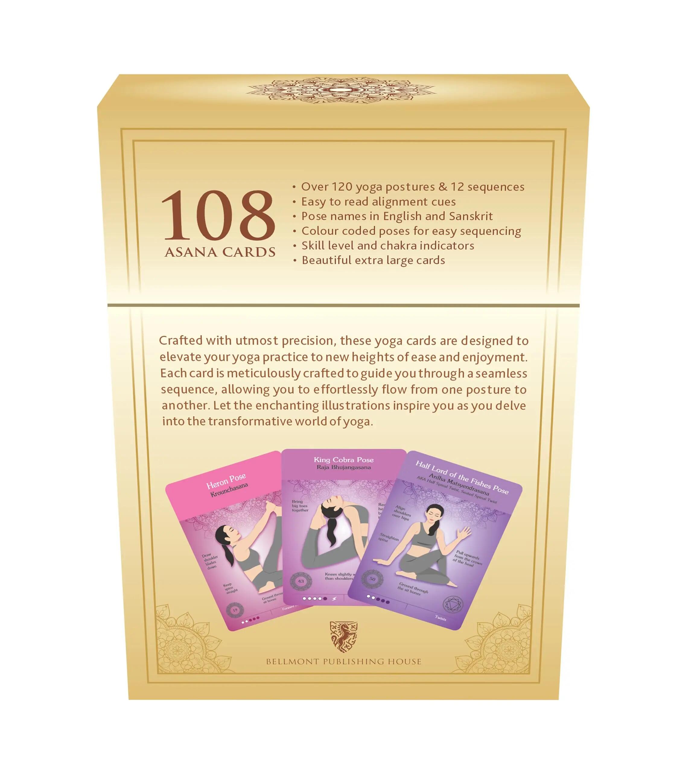 The Original Yoga Asana Cards - Deck d'Entraînement Avec Plus de 120 Poses 6/6
