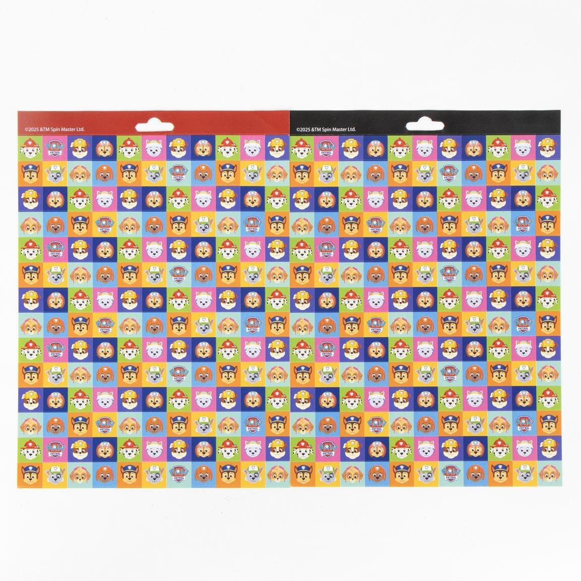 Set di adesivi Paw Patrol per bambini, oltre 300 adesivi multi-composizione, blu 3/5