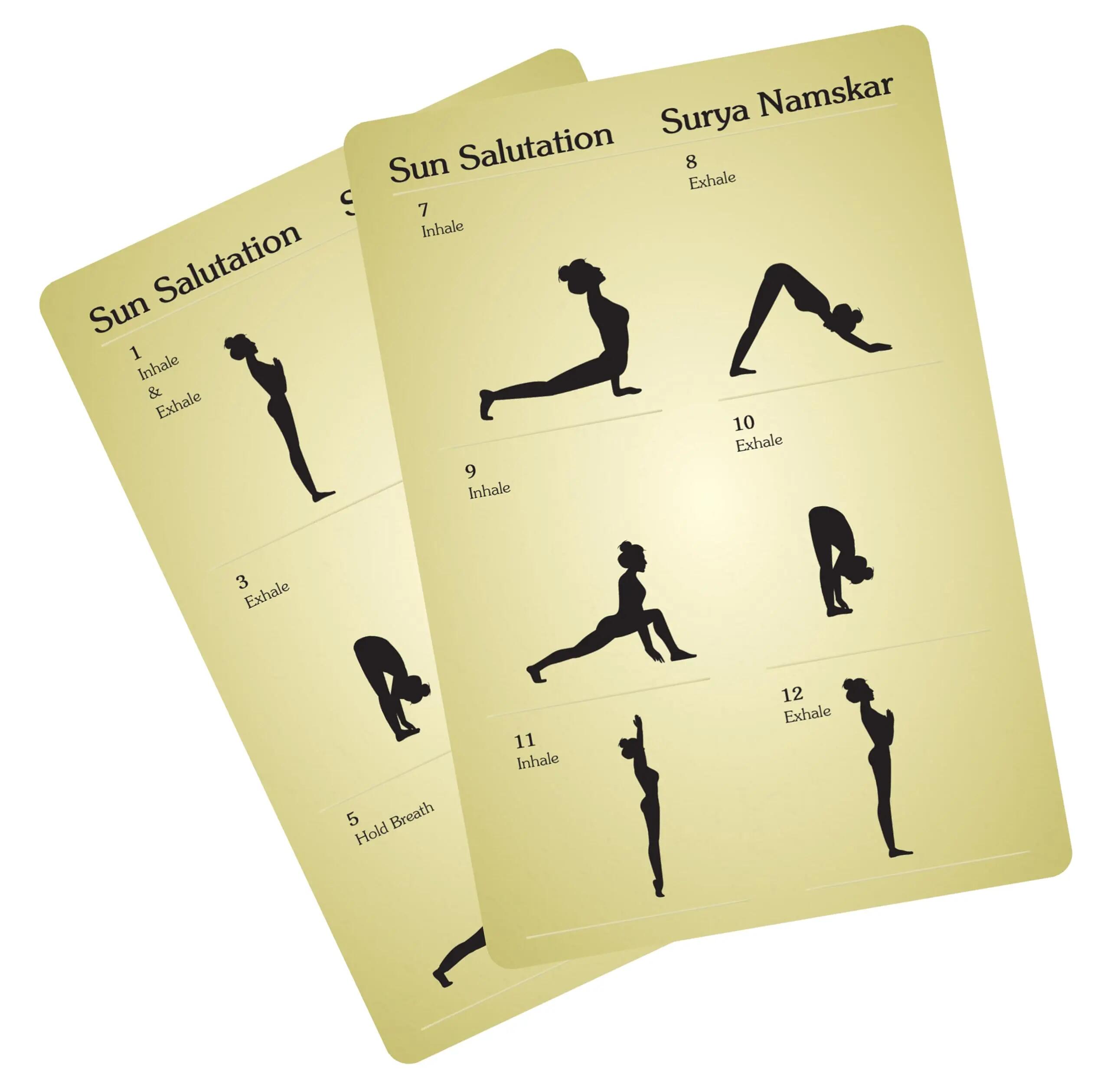 The Original Yoga Asana Cards - Deck d'Entraînement Avec Plus de 120 Poses 5/6