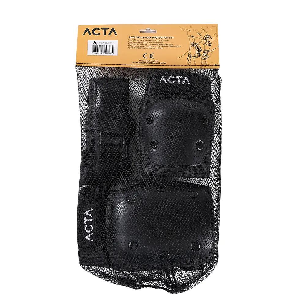 Protection Set Skateboard M - Bescherming - Zwart - Duurzaam Materiaal 5/5