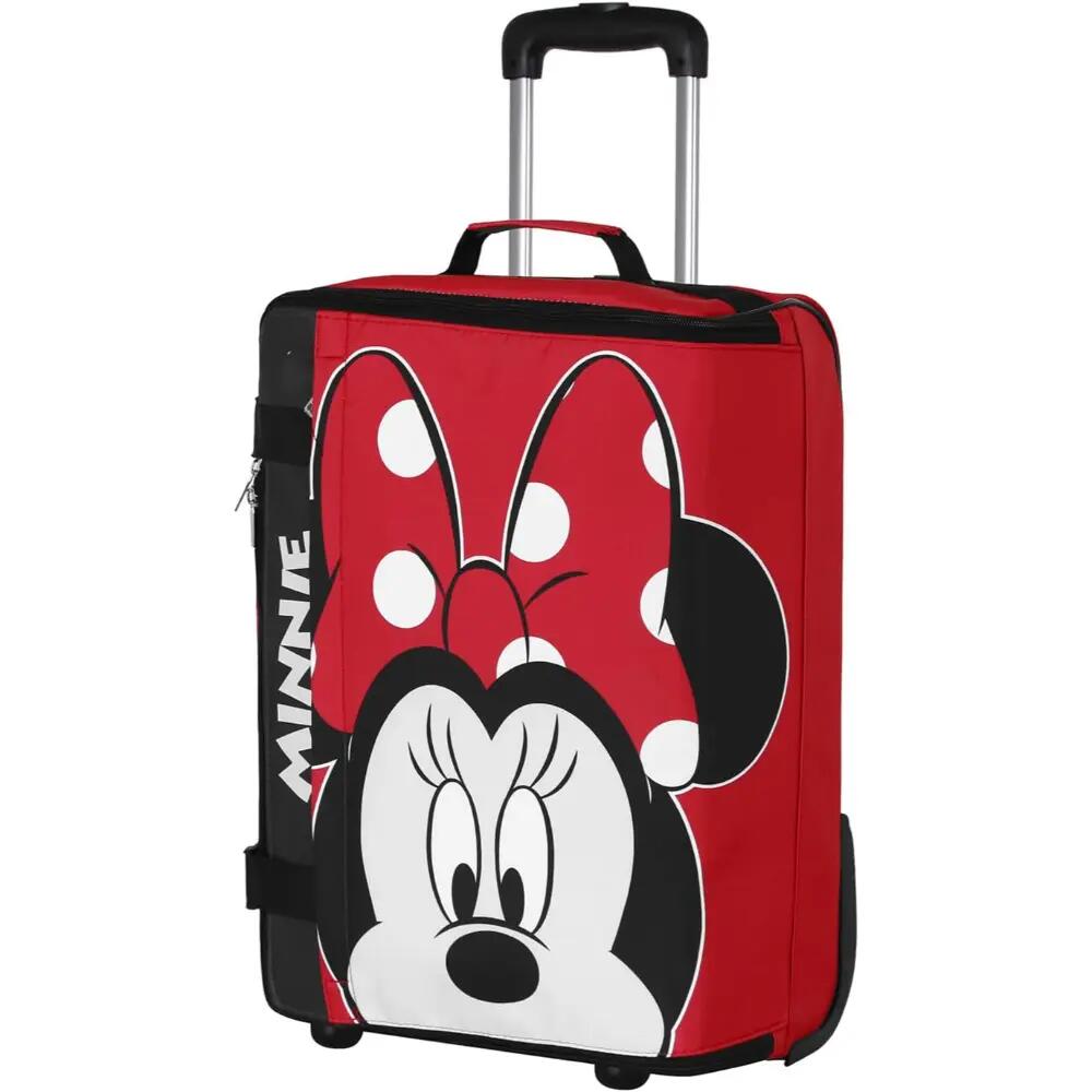 Disney Minnie Mouse Curious Foldable Cabin Suitcase, Red