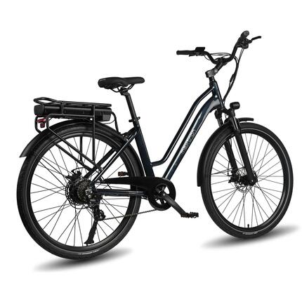 MAXTRON Urban7 Elektryczny rower miejski, 36 V 12,8 Ah, Shimano 7-biegowy