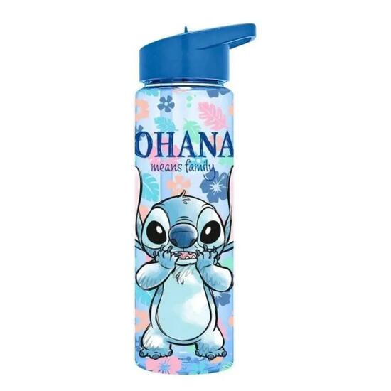 Botella de Plástico Stitch Ohana Means Family 600 ML