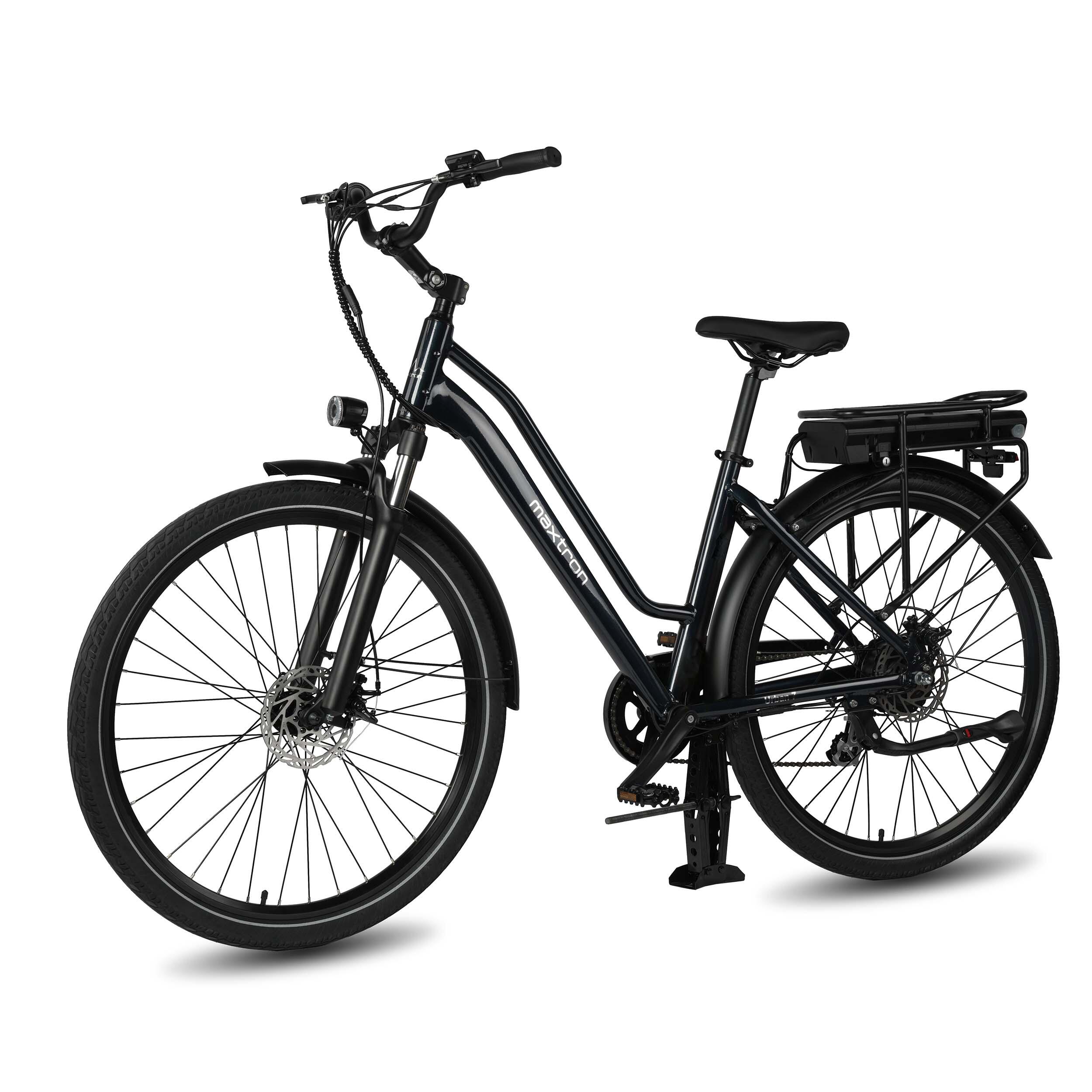 MAXTRON Urban7 Elektryczny rower miejski, 36 V 12,8 Ah, Shimano 7-biegowy 2/7