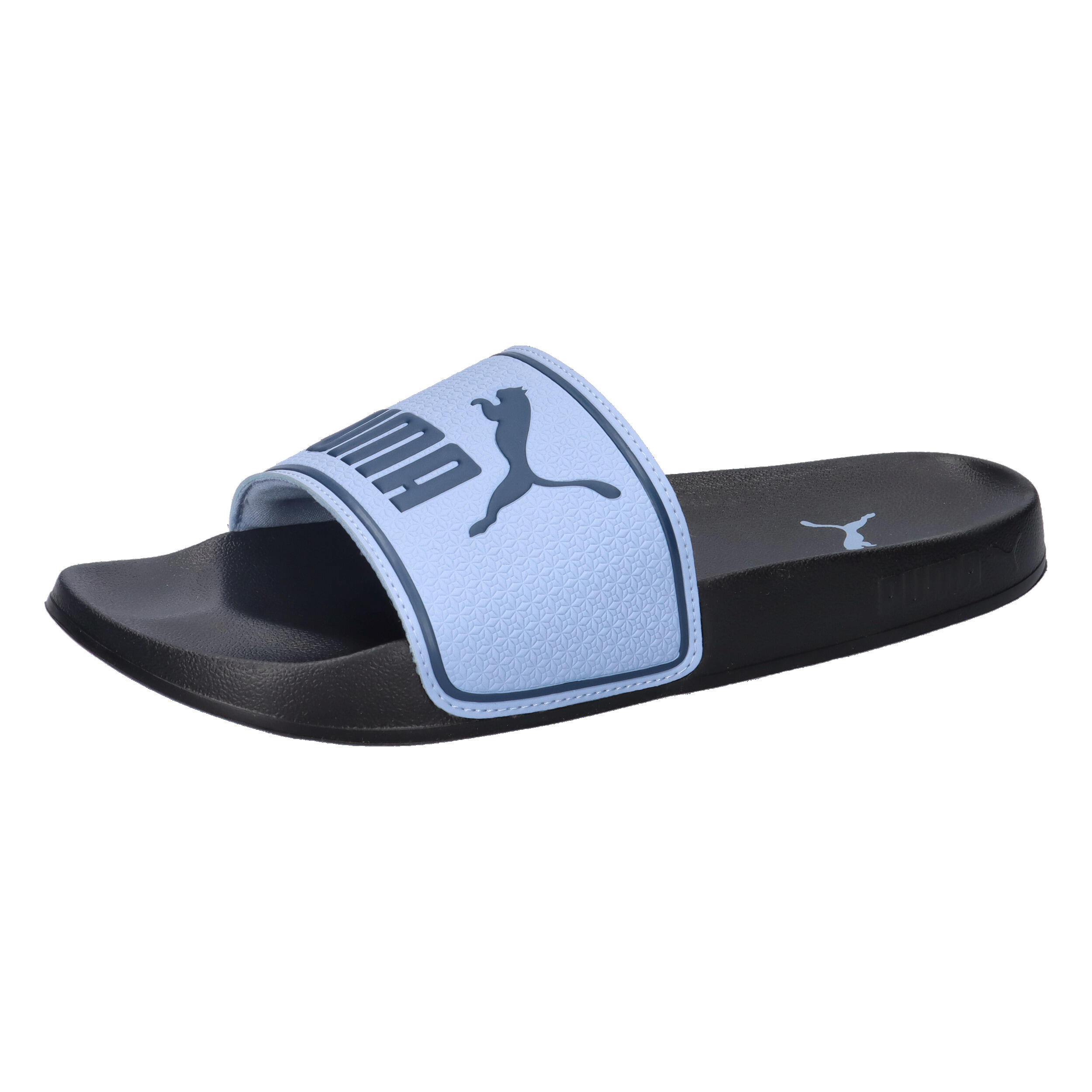 SCHWARZ / pastellblau