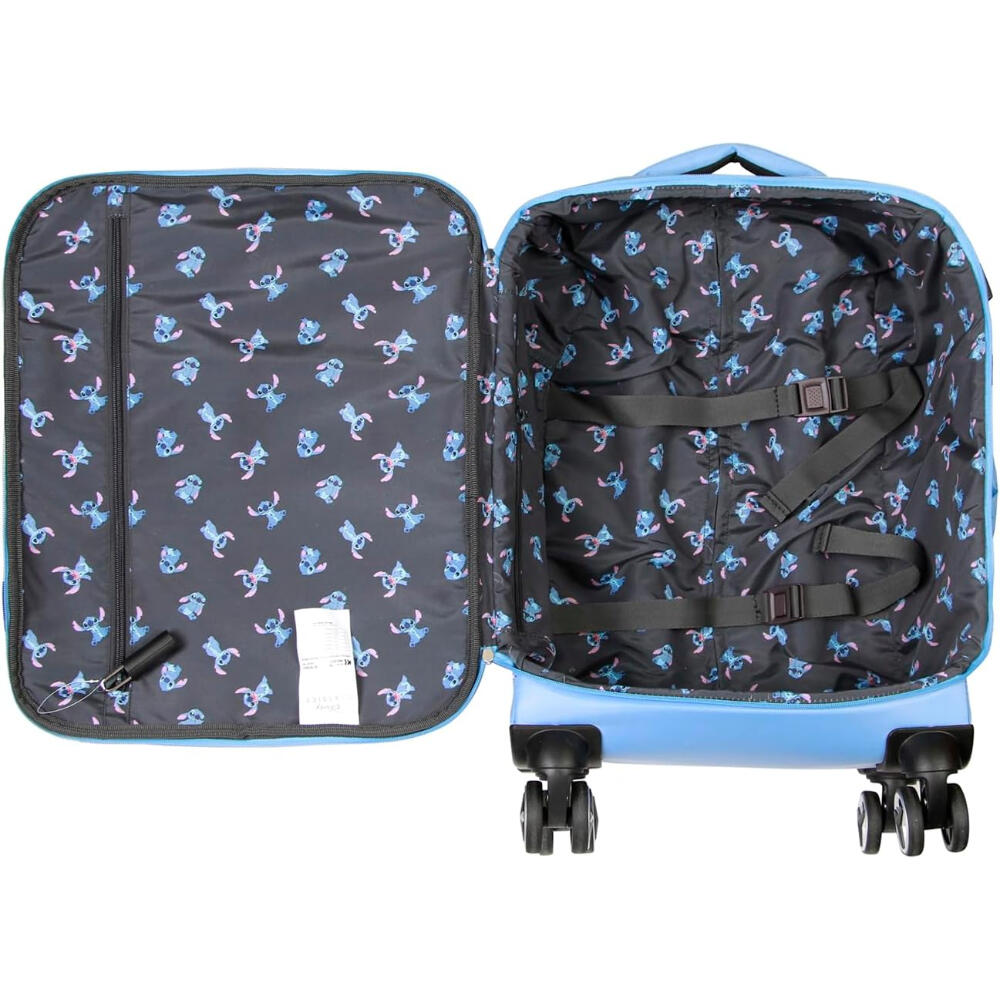 Maleta de Cabina 4 Ruedas Stitch Face 55 CM 2/2