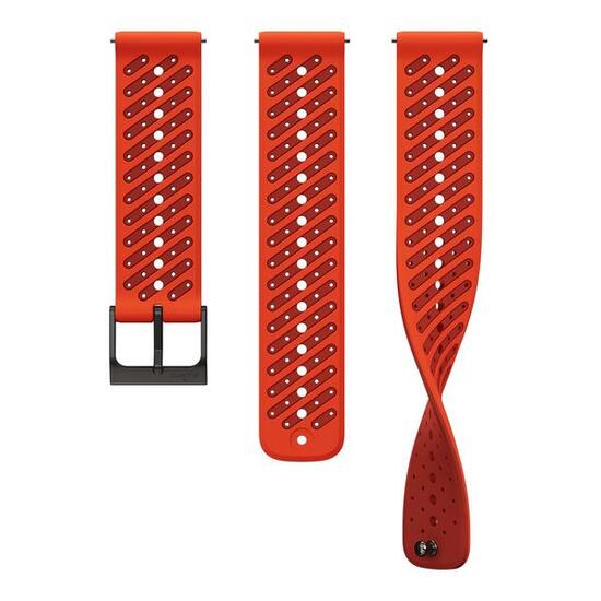 22 ATH8 Silicone Strap Coral Orange S+M
