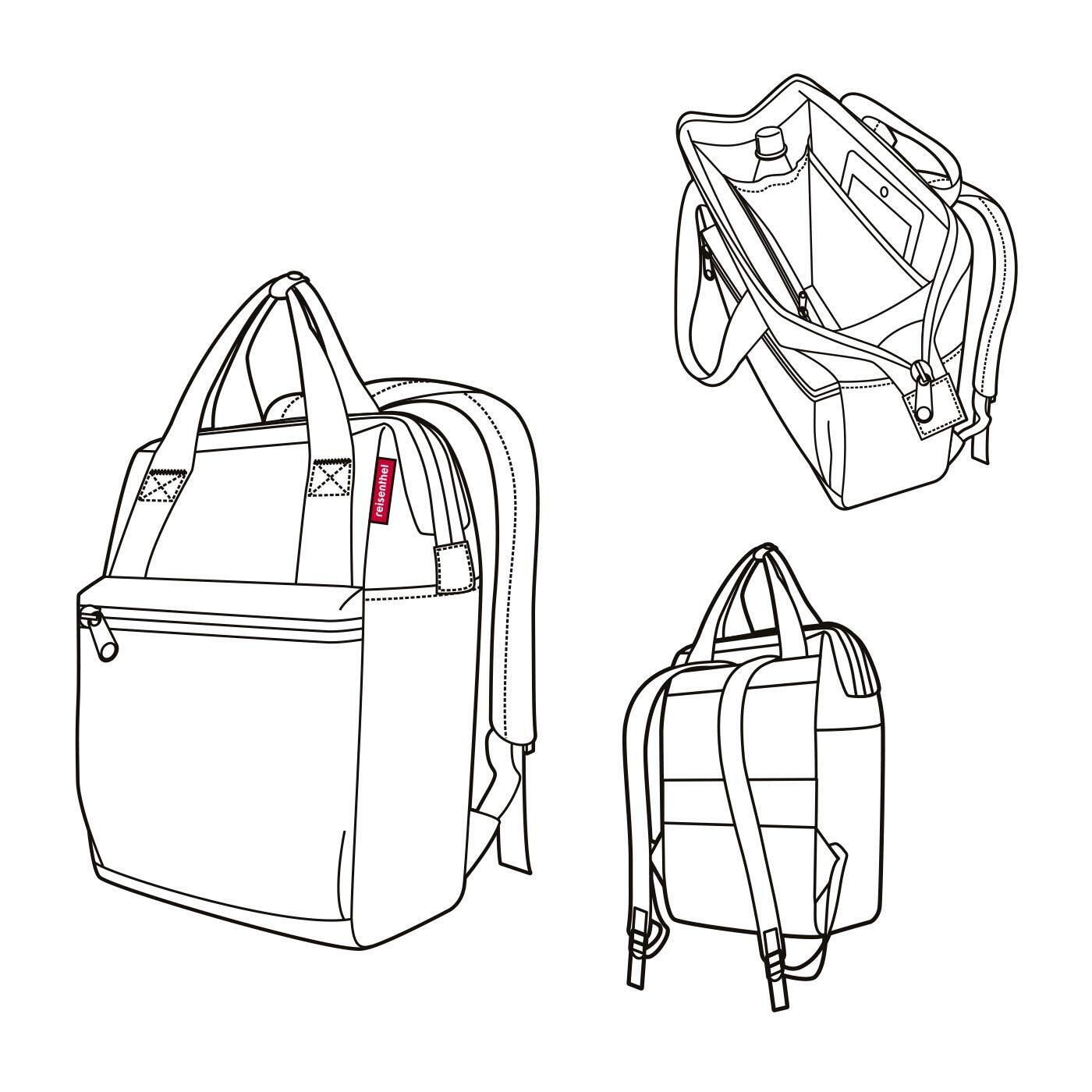 Allrounder R iso Sac à Dos Loisir, 40 cm, 12 liters, Bleu (Navy) 3/3