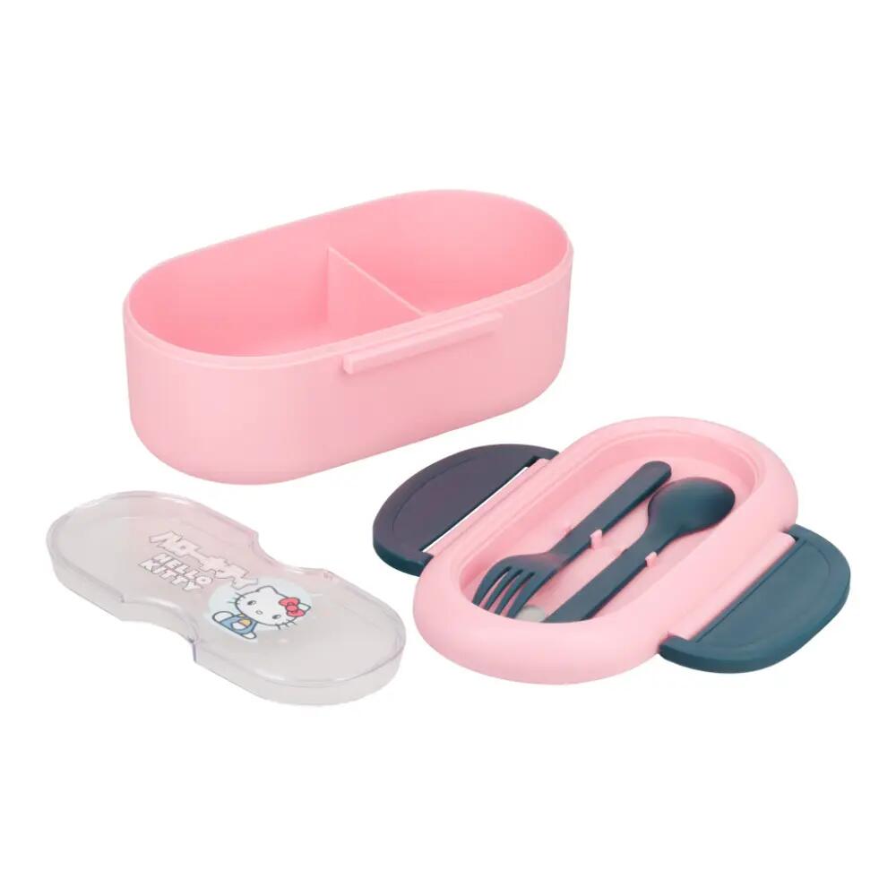 Sandwichera con Cubiertos Hello Kitty Bento 2/2