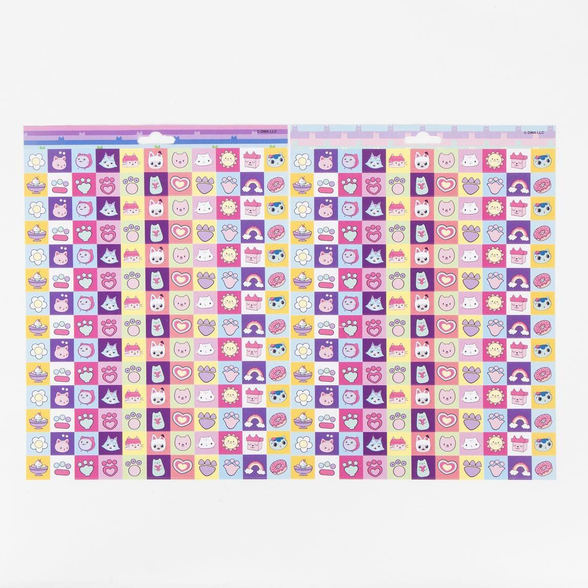 Set di adesivi per bambini "Casa delle bambole di Gabby" - Oltre 300 adesivi 3/5
