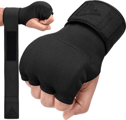 Gants de boxe en gel pour homme et femme, sangles de poignet de 100 cm de long