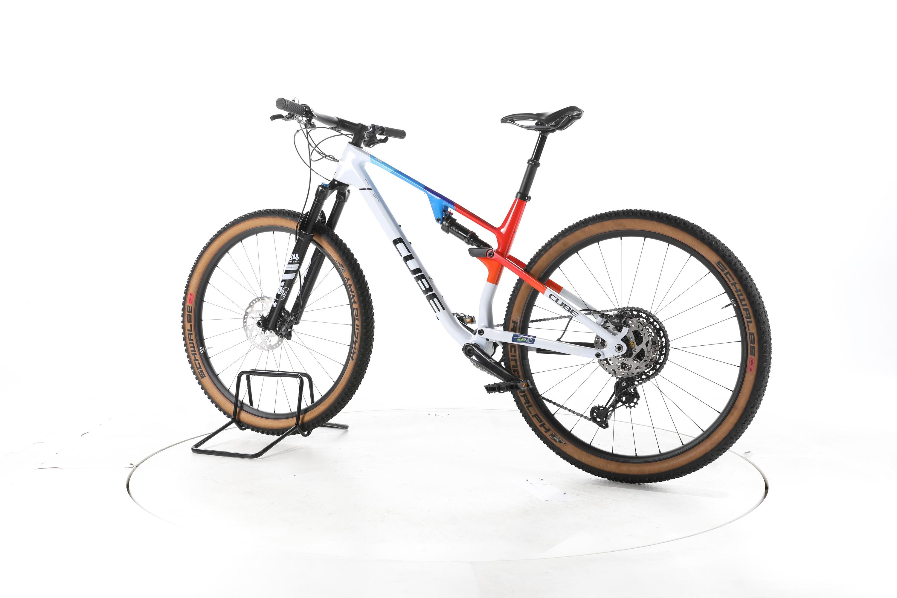 Segunda vida - Cube AMS ZERO99 C:68X RACE Fahrrad Fully - Em muito bom estado. 7/7
