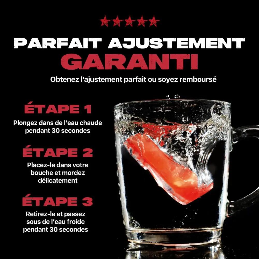 Sport Protège-dents Éléments FEU, Protection intégrale pour Tous Les Sports 4/6