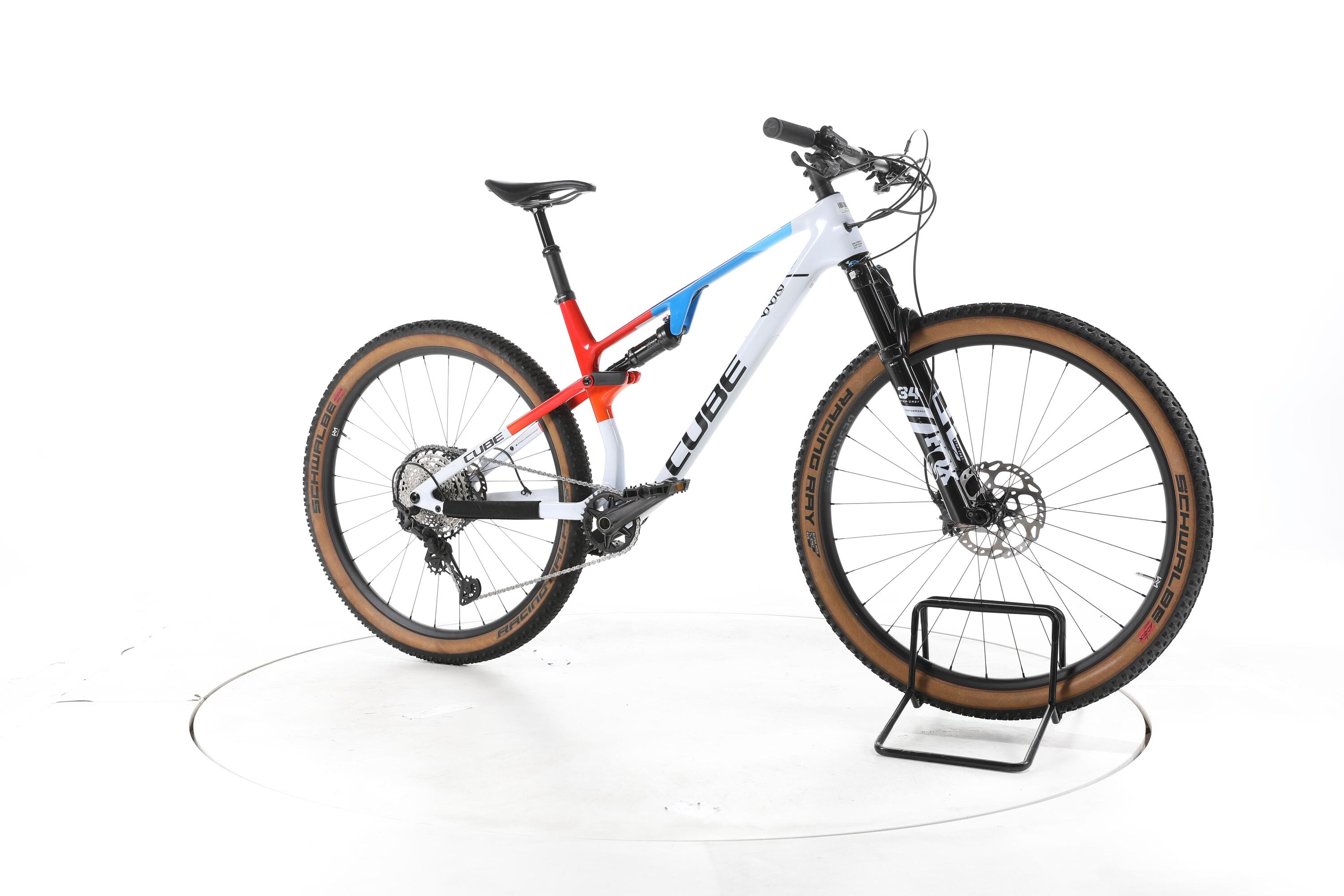 Segunda vida - Cube AMS ZERO99 C:68X RACE Fahrrad Fully - Em muito bom estado. 2/7