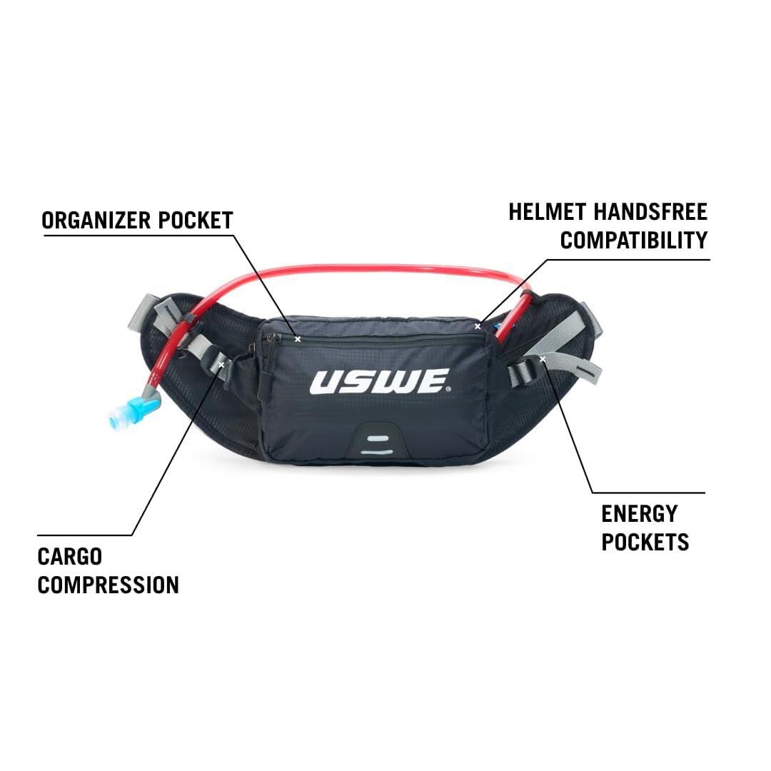 Zulo Sac d'hydratation avec organiseur et poches latérales, ceinture 5/7